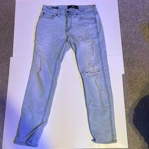 Hollister ripped jeans